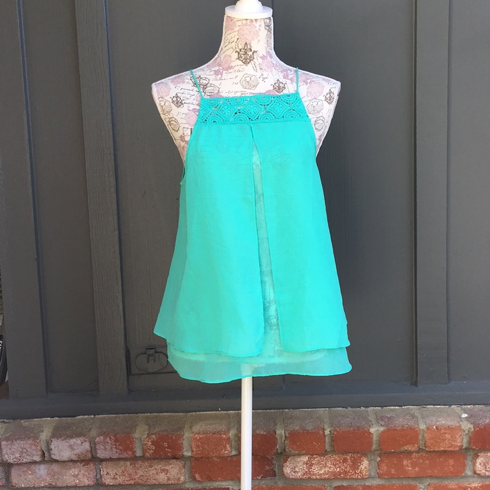 Turquoise Top